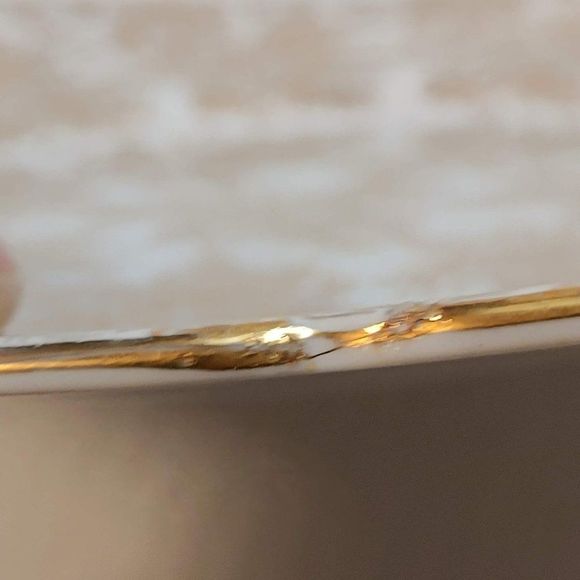 Square Handled Cake Plate by Colclough. - Picture 4 of 4